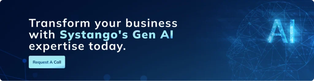 Transform your business with Systango's Gen AI expertise today. Generative AI fintech platforms